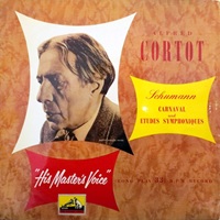 HMV : Cortot - Schumann Carnaval, Symphonic Etudes
